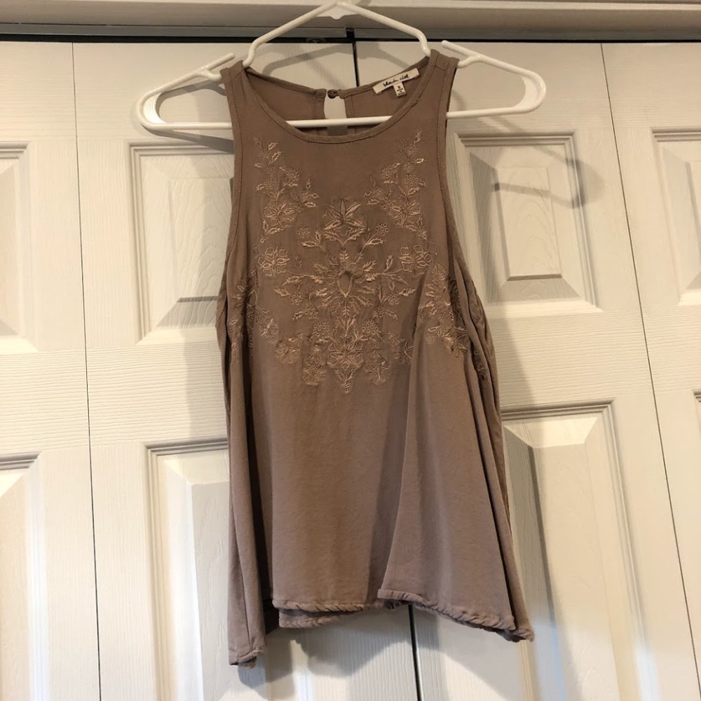Embroidered Tank
